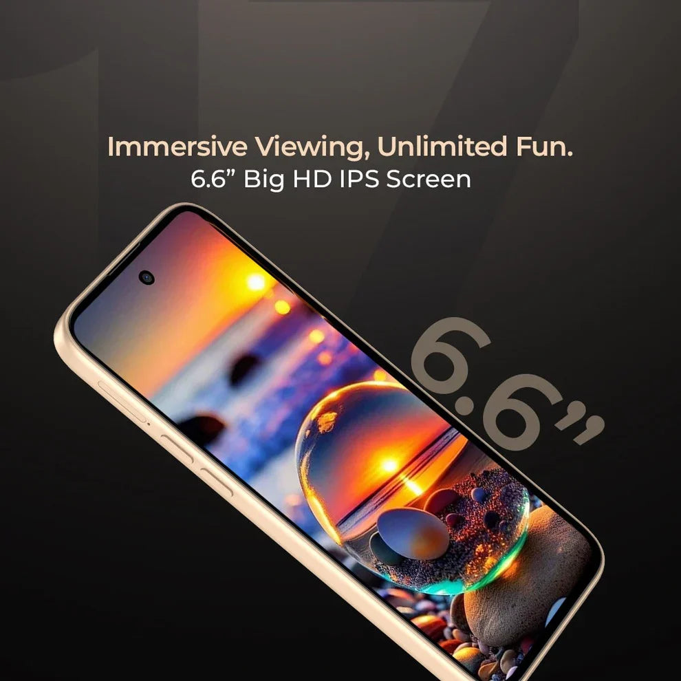 iBlackZone GT 17 Pro Maxx | 32MP Rear + 16MP Front Camera | 5000mAh Battery | Face ID Unlock | Dual SIM Smartphone